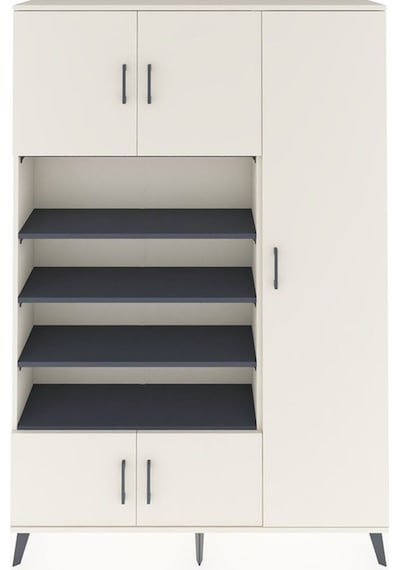 Arges Dolap 11 Raflı 5 Kapaklı 132x30x195 Aytaşı-aytaşı/antrasit Aytaşı Arges Dolap 11 Raflı 5 Kapaklı 132x30x195 Aytaşı-aytaşı/antrasit Aytaşı