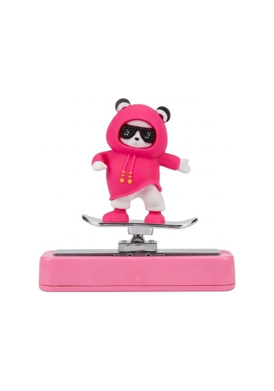 Araç İçi Numaratör Pembe Panda Figürlü Park Telefon Numarası Gizlenebilir