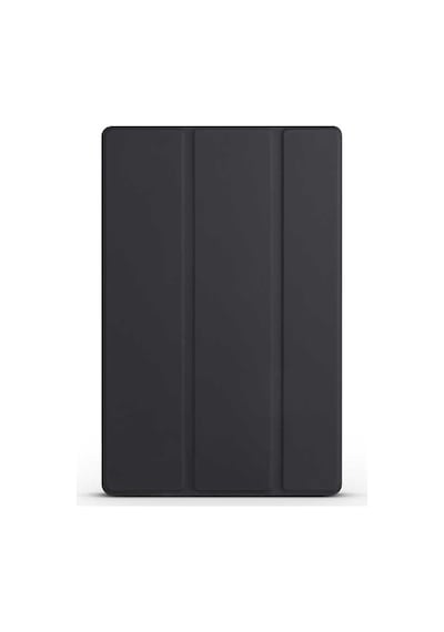 Galaxy Tab A8 10.5 Sm-x200 2021 Uyumlu Zore Smart Cover Standlı 1-1 Kılıf-siyah Tablet Kılıfı