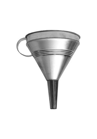 Galvaniz Düz Huni 25 Cm