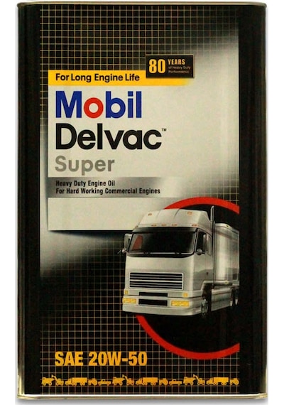 Mobil Delvac Super 20W-50 Motor Yağı 18 L