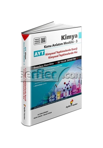AYT Kimya Konu Anlatım Modülü 3 (Kimyasal Tepkimelerde Enerji-Hız) -  Aydın Yayınları