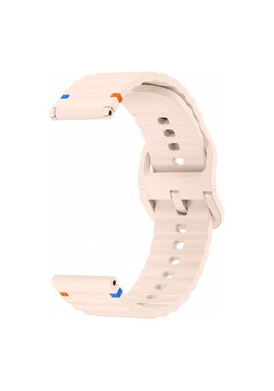 Xiaomi Watch S4 / S3 / S2 / S2 Pro / S1 Active / S1 Uyumlu Dalgalı Tokalı Silikon Spor Kordon
