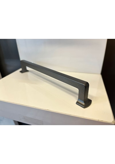 Levante Metal Kulp 160mm Mat Antrasit Dolap Kapak Tv Ünite Modern Çekmece Mobilya Komidin Konsol Antrasit