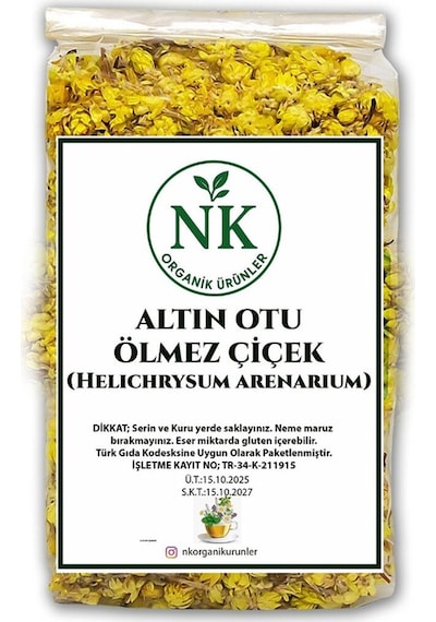 Altınotu Ölmez Çiçek Doğal 30gr
