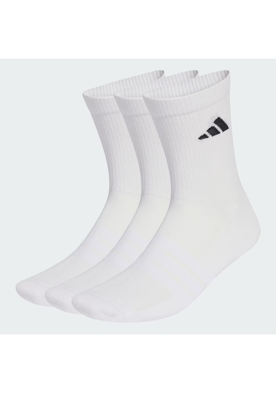 Whıte/whıte/black Adidas Günlük Çorap C Ess Crw 3lü Paket Jz0530 Beyaz