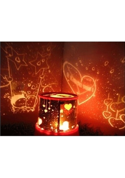Star Love Projeksiyonlu Gece Lambası .