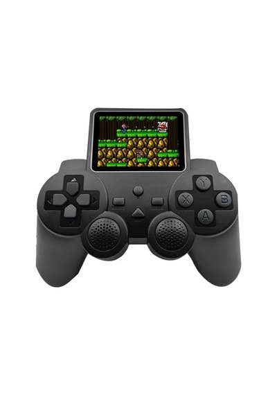 Mey İthalat 2.4 İnç Ekran 520 Oyunlu Retro Temalı Kablosuz Oyun Kolu El Atarisi 32311542