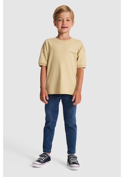 U.S. Polo Assn. Erkek Çocuk Bej Tişört 50327030-vr011
