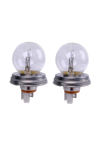 2 Adet 12V R2 45/40W P45T 3 Fişli Halojen Standart Renk Ampul