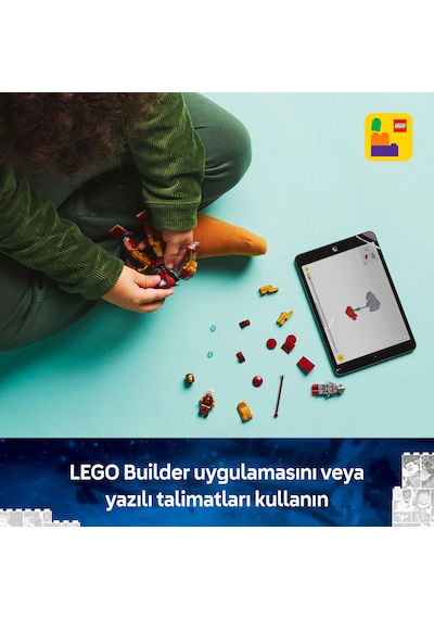 LEGO® Marvel Iron Man Robotu, Ultron’a Karşı 76307 - 6 Yaş ve Üzeri Süper Kahraman Sevenler için Yaratıcı Oyuncak Yapım Seti (101 Parça) LEGO® Marvel Iron Man Robotu, Ultron’a Karşı 76307 - 6 Yaş ve Üzeri Süper Kahraman Sevenler için Yaratıcı Oyuncak Yapım Seti (101 Parça)