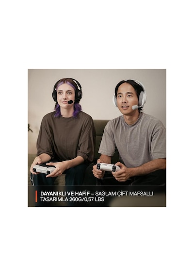 Steelseries Arctis Nova 3pc, Ps, Mobil Uyumlu Kablosuz Wireless Gaming Kulaklık - Siyah