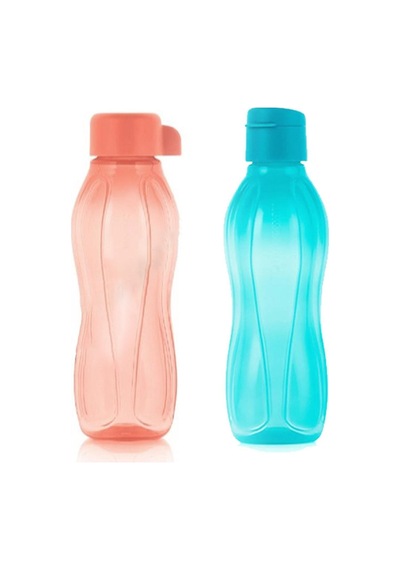 Eco Şişe Suluk 500 Ml 2 Li Turkuaz Somon