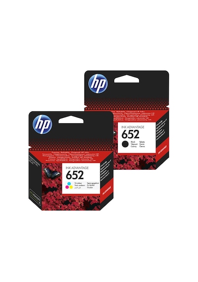 Hp 652 Renkli Hp 652 Siyah İkili Paket
