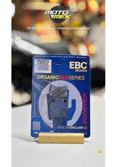 Honda Forza 750 Ebc Sfa 257/2 Motor El Fren Balatası Yüksek Performanslı Fren Balatası