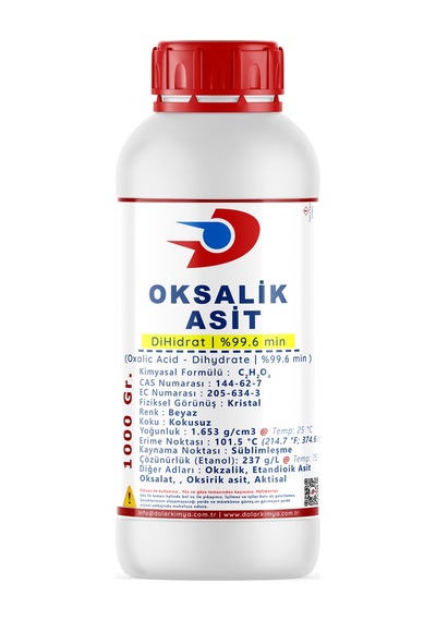 Oksalik Asit (Okzalik Asit) | 1 Kg