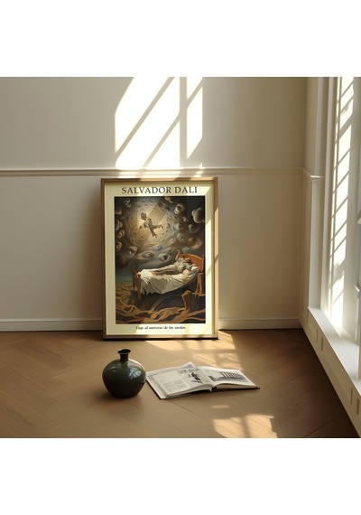 Salvador Dali, Rüya Gezgini Posteri