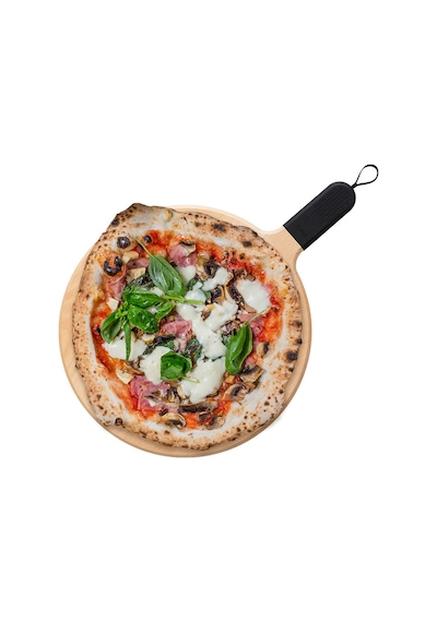 Ziipa Sora Ahşap Pizza Sunum Tahtası Karbon Zp-23-051 Ziipa Renkli