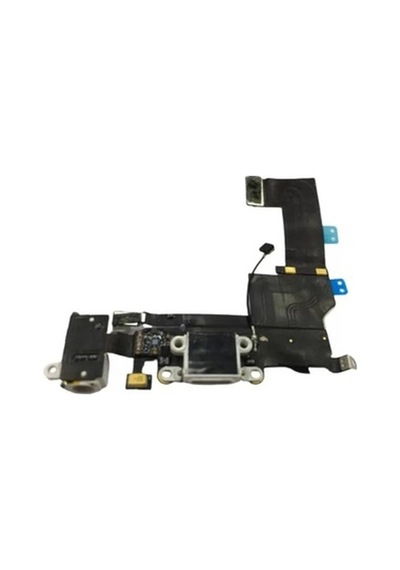 Apple Uyumlu iPhone 5S Usb Şarj Ve Kulaklık Soketi Mikrofon+Anten