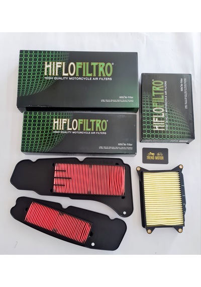 Hiflo Hava Filtresi Ve Debriyaj Filtresi Seti - Yamaha Xmax 400