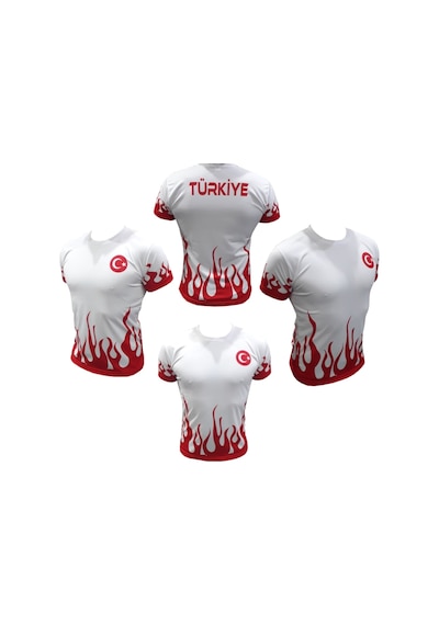 Türkiye Tişörtü & Türkiye Forması & Milli Takım Tişörtü (470770458) Çok Renkli