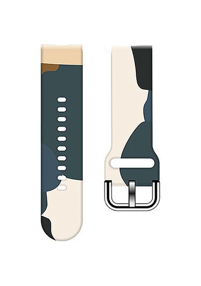 Kyver Amazfit Gts Uyumlu Desenli Silikon Kordon 20mm