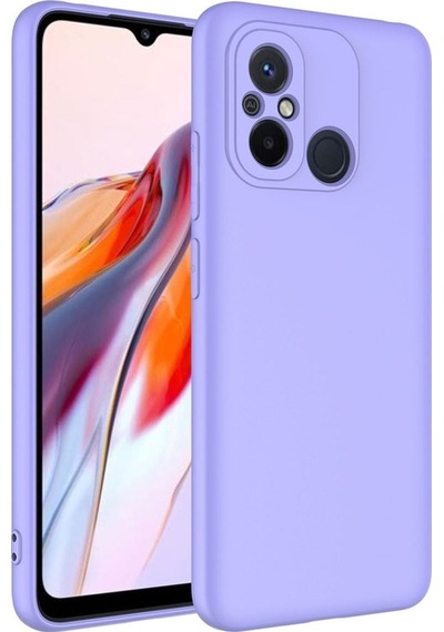 Xiaomi Redmi 12c Kılıf Zore Mara Lansman Kapak Lila