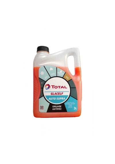 Total Kırmızı Glacelf Auto Supra 3Lt Kırmızı Ant