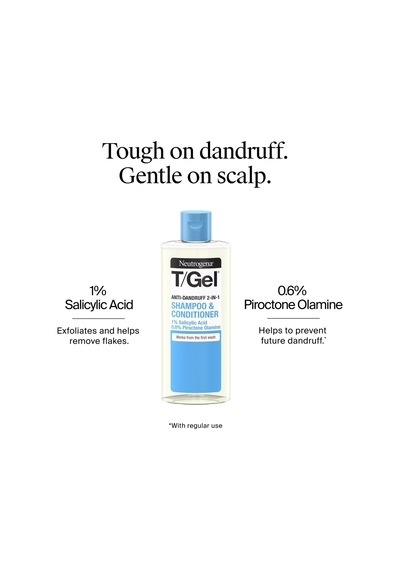 T/gel 2-in-1 Anti-dandruff Şampuan 250 Ml