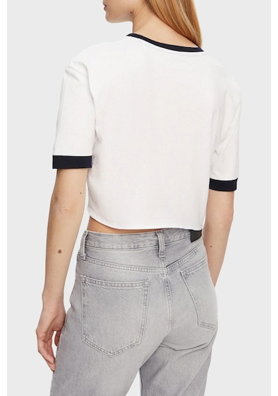 Guess Ön Bağlamalı Kadın T-shirt Beyaz