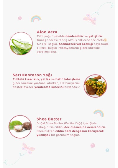 Baby Icon Organik Vegan Pişik Önleyici Ve Onarıcı Krem