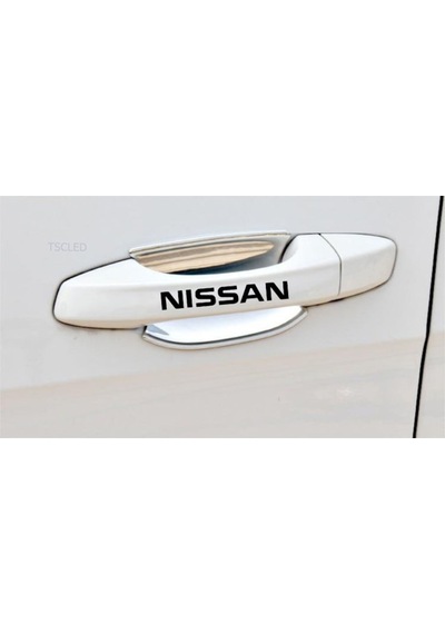 Nissan Kapı Kolu Ve Jant Sticker Seti 8 Adet