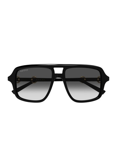Guccı 2052s 007 55-16 Güneş Gözlüğü Siyah