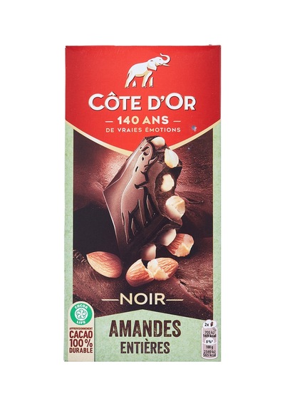 Cote D'or Bademli Bitter Tablet Çikolata 180 G - 3 Adet Tarı