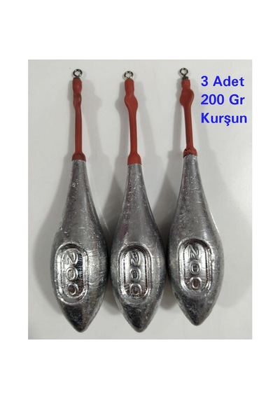 Uzak Mesafe Italyan Kalıp Surf Kurşunu 200 Gr - 3 Adet