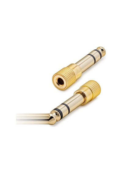6.5 Mm To 3.5 Mm F Çevirici Enstruman Gitar Gold Hdx1264