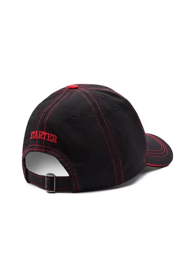 Starter Sheldon Siyah Baseball Cap Nakışlı - Unisex Şapka Siyah