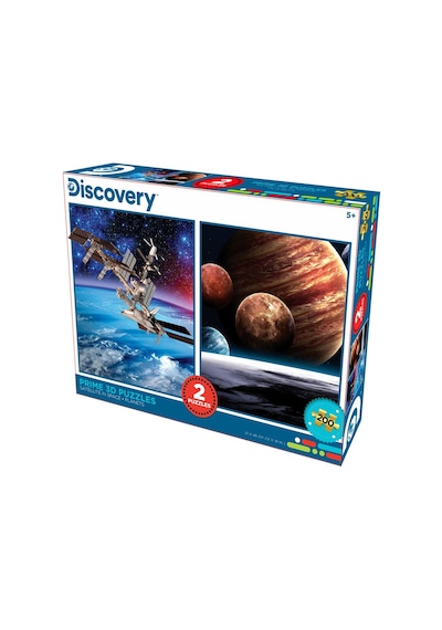 Prime 3d Discovery Uydular Ve Gezegenler İkili Puzzle 200 Parça 10249