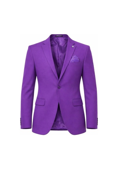 Plus Scorpion Erkek Mono Yaka Tek Düğmeli Çift Yırtmaçlı Blazer Ceket Premium Dokuma Kumaş, 8 Renk Mor Plus Scorpion Erkek Mono Yaka Tek Düğmeli Çift Yırtmaçlı Blazer Ceket Premium Dokuma Kumaş, 8 Renk Mor