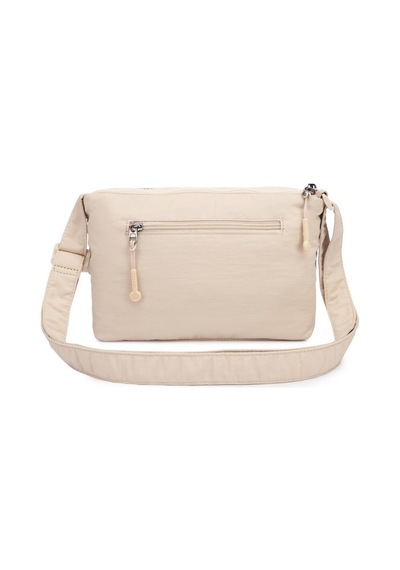 Smart Bags Mikro Poly Kumaş Postacı Kadın Çantası 3333 Bej