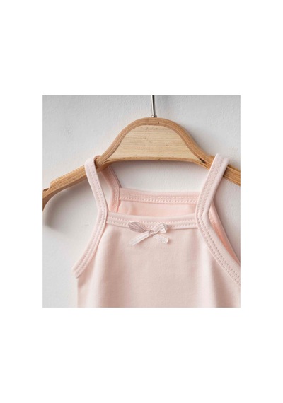 Eslenza Kız Bebek 2'li Zıbın - Pembe