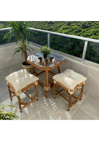 Dekorzade Balkon Bahçe Oturma Grubu Balkon Takımı Balkon Mobilyası Bahçe Mobilyası Balkon Seti Bistro Set Kahverengi Dekorzade Balkon Bahçe Oturma Grubu Balkon Takımı Balkon Mobilyası Bahçe Mobilyası Balkon Seti Bistro Set Kahverengi