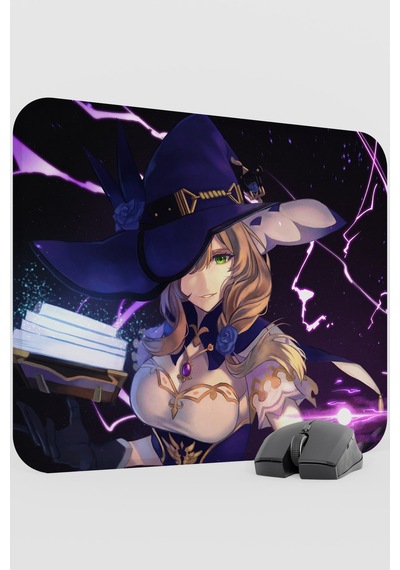Lisa Genshin Impact Anime Oyuncu V4 - 48x40 Xl Gaming Mouse Pad Fare Altlığı