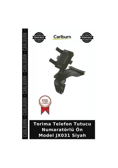 Torima Telefon Tutucu Numaratörlü Ön Model Jx031 Siyah Araç Gereci Park Numaratörü Oto Aksesuar