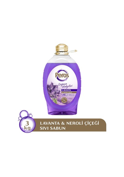 Peros Doğanın Hediyeleri Lavanta & Neroli Çiçeği Sıvı Sabun 3000 G 285 ML