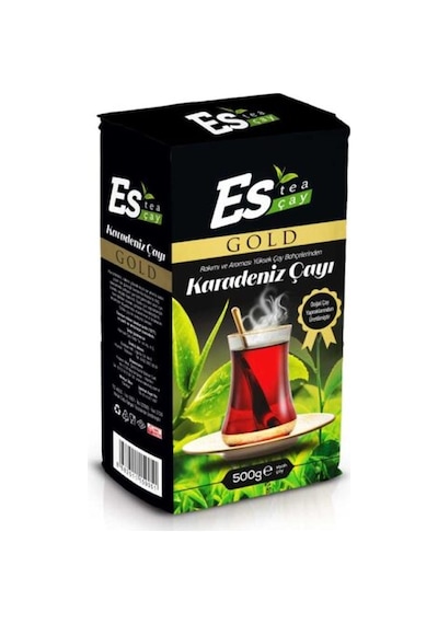 Es Tea Gold Karadeniz Siyah Dökme Çay 500 G