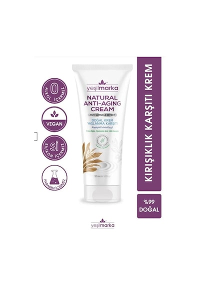 Yeşil Marka Doğal Yaşlanma Karşıtı Krem 50 Ml