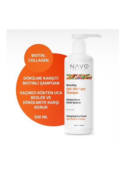 Anti-hair Loss Shampoo - Dökülme Karşıtı Şampuan 500ml