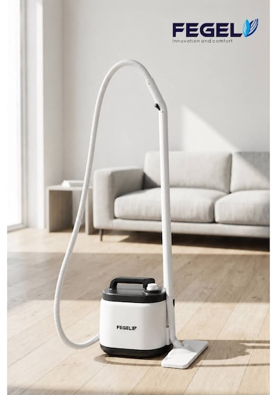 Fegel FG-B1 1500W 5 Bar Paslanmaz Çelik Kazanlı Kimyasalsız Çok Fonksiyonlu Buharlı Temizleyici
