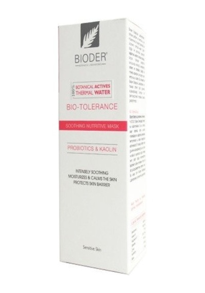 Bioder Bio-Tolerance Hassas Ciltler İçin Yatıştırıcı Maske 75 ML